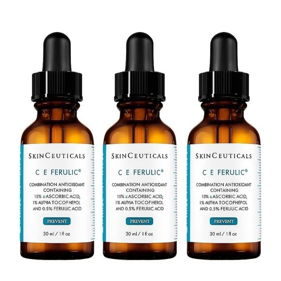 Pack of 3 Skin Ceuticals C E Ferulic Serum 15% L-Ascorbic Acid – 1 fl oz / 30m - Picture 1 of 3